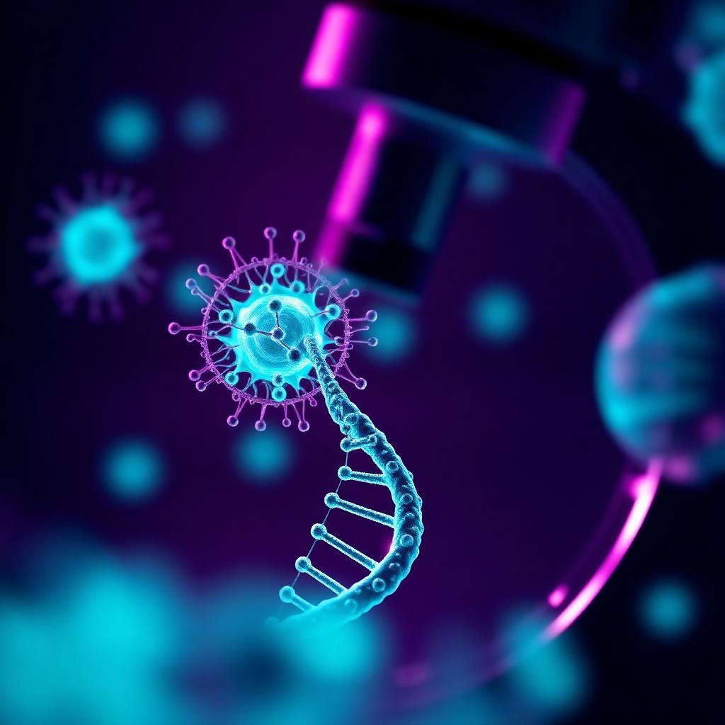 Microbioma intestinal sob microscópio